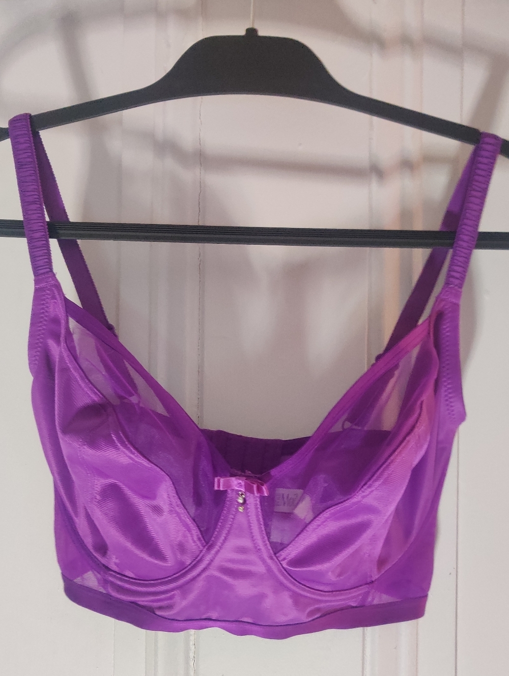 Pour Moi Fuchsia Longline Bra Size 34H